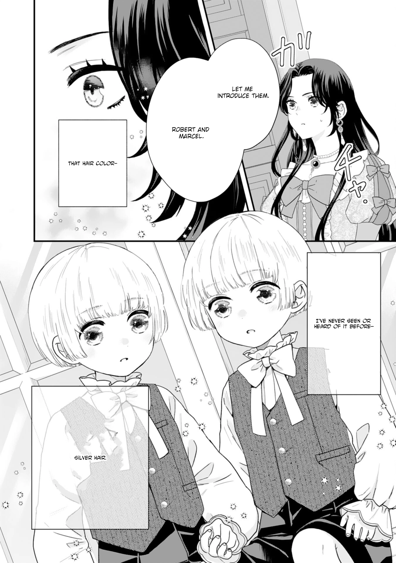 Villainess Stepmother of Twin Princes Who Just Loves Her Cute Boys. Chapter 1 Page 2